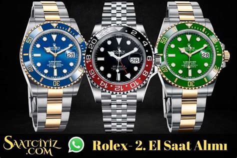 Rolex saat alan yerler